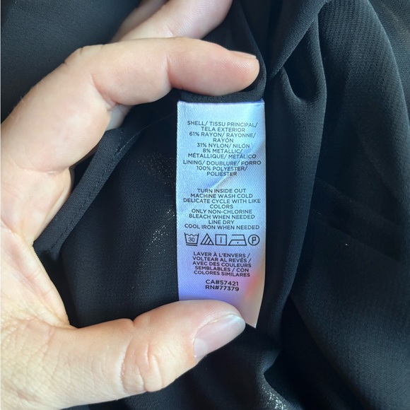 ANN TAYLOR DRESSY GOLD FRINGE CAMISOLE - Picture 5 of 6